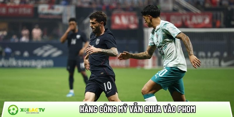 Hàng công Mỹ vẫn chưa vào phom