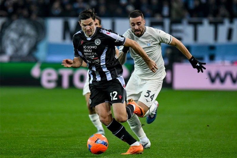 Udinese đại chiến với Lazio